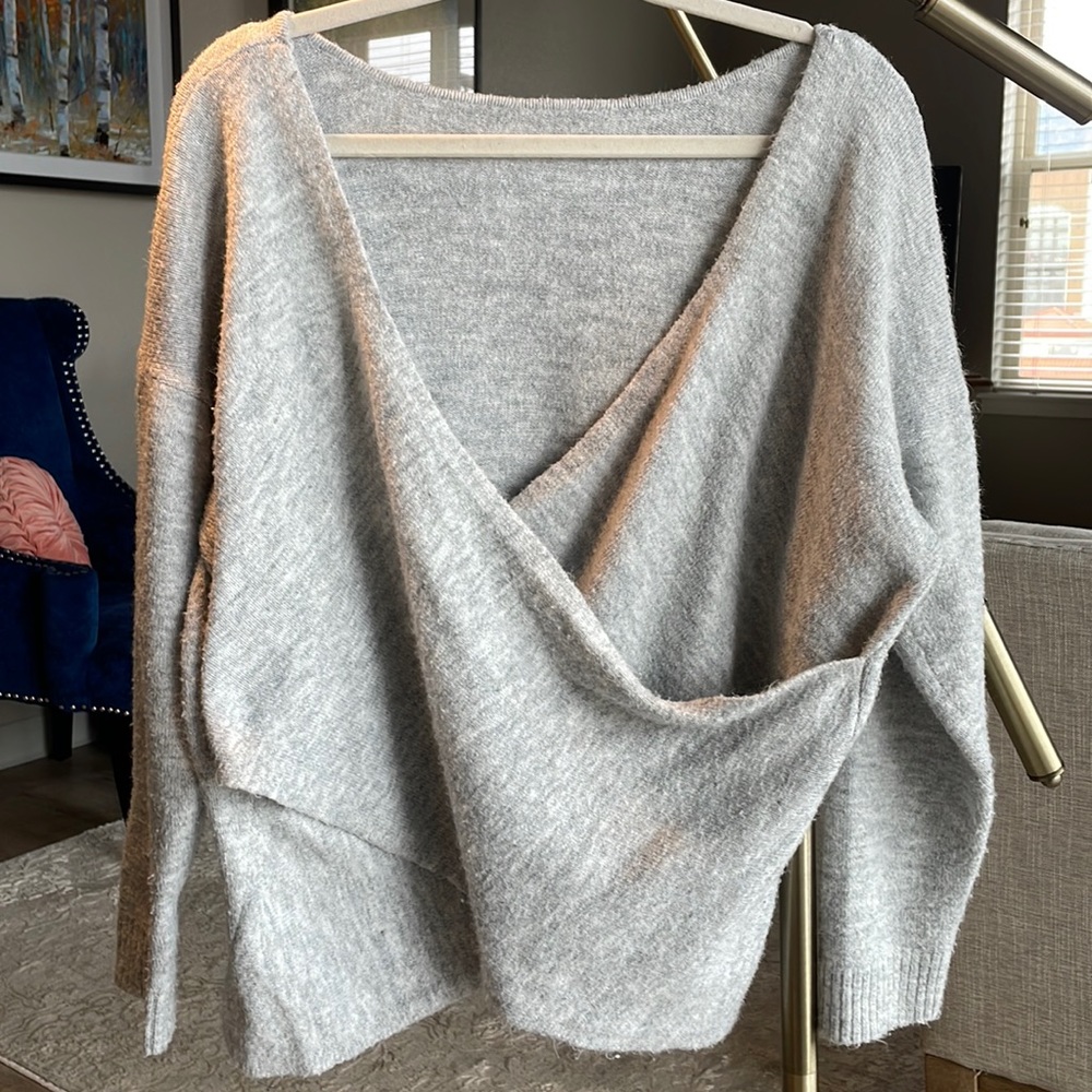 Pure US Cross-over Sweater
